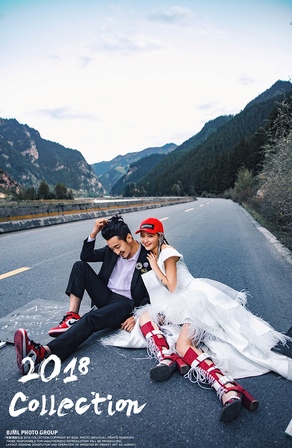 【潮拍公路上，爱情就这样】