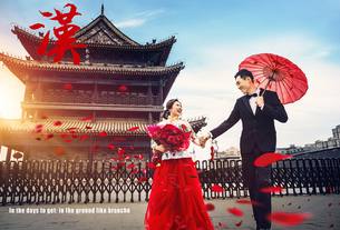 红袖英姿-客照 西安婚纱摄影