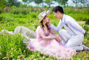 花径凝香-客照  蒙娜丽莎婚纱摄影