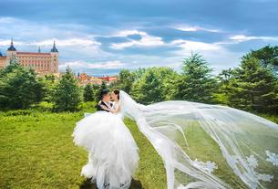 绿茵浅夏-客照 西安婚纱照哪家好