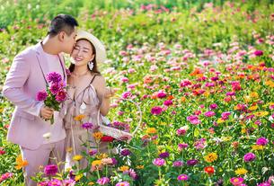 彩虹花田-客照 西安婚纱照价格