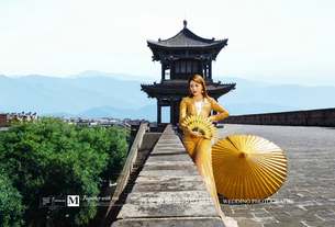 流金国韵-高定杂志风 西安婚纱摄影前十名