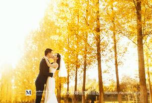 灿金年华——画意旅拍金色主题 西安婚纱照哪家好