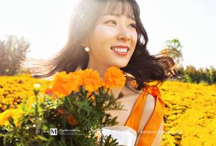 花香恋语-唯美花海风 西安婚纱照价格