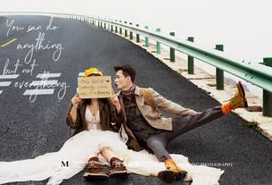 曼蒂之旅-青春纪实公路风 西安婚纱照哪家好