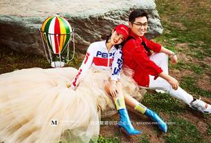 百事之恋-青春潮拍系列 西安婚纱照价格