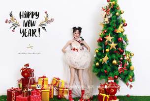 麦琪的礼物-时尚青春圣诞主题 西安婚纱照价格