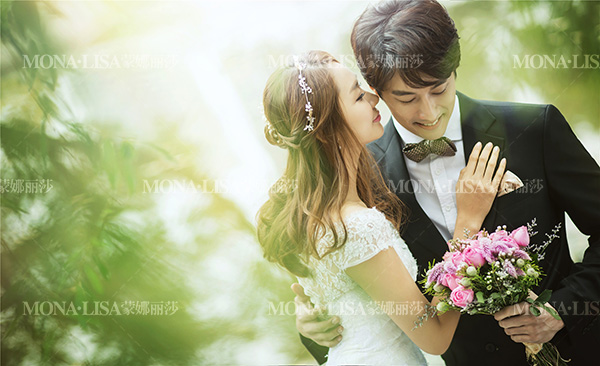 春季婚纱照,最美韩式婚纱照
