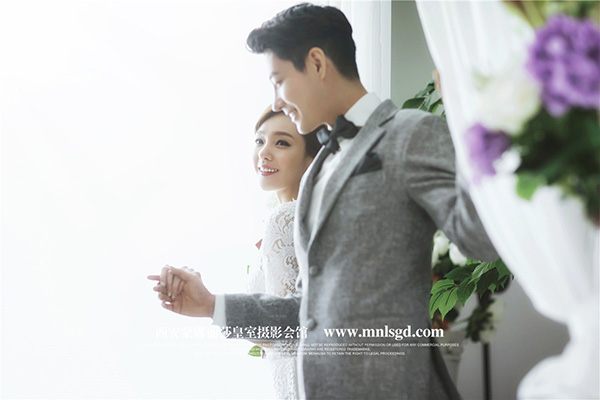 西安婚纱摄影拍摄创意婚纱照