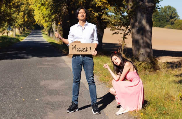 舒淇冯德伦婚纱照
