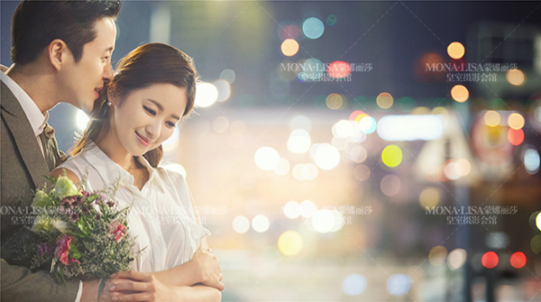 西安婚纱摄影夜景婚纱照怎么拍好看?